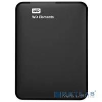 Western Digital Носитель информации WD Portable HDD 1TB Elements Portable WDBUZG0010BBK-WESN USB3.0, 2.5", black Черный