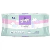 Детские влажные салфетки Bella Baby Happy classic sensitive 56 шт