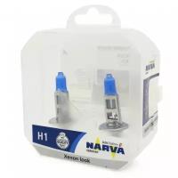 Лампы галогенные «Narva» H1 Range Power White 4500k (12V-55W) #16841