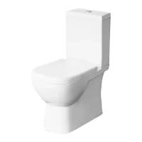 Sanita Luxe QUADRO SLIM Унитаз-компакт Белый S1 (WC.CC/Quadro/2-SlimDM/WHT.G/S1)