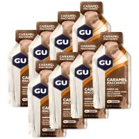 Гель питьевой GU ENERGY GU ORIGINAL ENERGY GEL 40mg caffeine 8 стика x 32 г, Карамель-Макиато