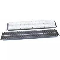 Патч-панель 19" Hyperline PP3-19-48-8P8C-C5E-110D