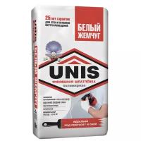 UNIS Шпаклевка полимерная Unis финишная белый жемчуг 18 кг