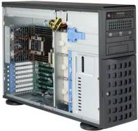 Supermicro Корпус CSE-745BAC-R1K23B Корпус SuperChassis 4U 745BAC-R1K23B HDD 8 LFF 3x5.25" 7xFHFL 2x1200W 8xSAS3 SAS2 SATA3 2x1200W