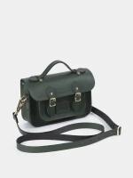 Сумка кожаная Cambridge Satchel The Mini Satchel (Racing Green)