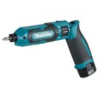 Отвертка MAKITA TD022DSE ак уд 7.2В 2х1Ач Li-Ion 2450об/м 25Нм 1/4 0.56кг сумка подсветка