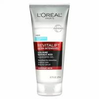 L&#x27;Oreal, Revitalift Derm Intensives, очищающий гель с 3,5% чистой гликолевой кислотой, без отдушек, 200 мл (6,7 жидк. Унции)