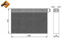 Испаритель кондиционера Nrf 36148