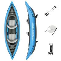 Байдарка Bestway Cove Champion X2 Kayak 331х88 см, 2 комплекта весел, ласты, ручной насос (65131)