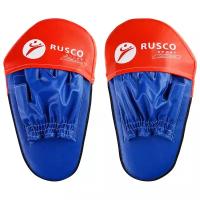 RuscoSport Лапы Rusco Sport, большие, 2 шт., искусственная кожа, цвета микс