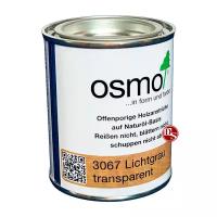 Osmo 3067 Масло с твердым воском цветное, Osmo Hartwachs-Ol Farbig, 125 мл., светло-серое