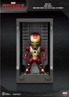 Коллекционная фигурка Beast Kingdom Iron Man 3 - Iron Man Mark XVII with Hall of Armor (Бист Кингдом Железный человек 3 - Железный человек Марк XVII в Зале доспехов)