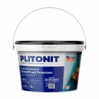 Гидроизоляция PLITONIT Гидроизоляция полимерная Plitonit WaterProof Premium 2,5 кг