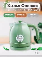 Чайник Xiaomi Qcooker Electric Kettle с датчиком температуры (QS-1701, CS-SH01) (green) 1,7л