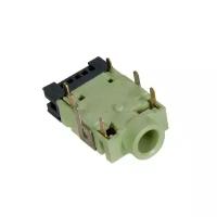 Коннектор (connector) ASUS AUDIO JACK 5P GREEN R/A DIP зеленый