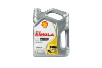 Минеральное моторное масло SHELL Rimula R4 X 15W-40, 4 л