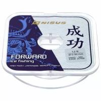 Леска Forward Ice Fishing, диаметр 0.181 мм, тест 2.9 кг, 50 м, Nylon Transparent