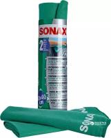 SONAX Салфетки из микрофибры для салона и стекла, 2шт