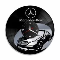 Часы из винила Redlaser "Mercedes Benz, Мерседес Бенц" VW-12008-2