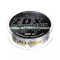 ALLVEGA Леска Allvega ZDX Special spin диаметр 0.3 мм, тест 9.78 кг, 100 м, прозрачная
