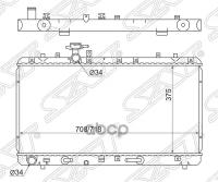 Радиатор Suzuki Sx4 06-16 / Fiat Sedici 06-11 Sat арт. SG-SK0009