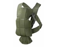 Рюкзак-Кенгуру для новорожденных BabyBjorn Mini Cotton dark green 0210.40