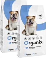 ORGANIX ADULT DOG SALMON & TROUT для взрослых собак с форелью и лососем (2,5 + 2,5 кг)