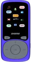 Digma Плеер Hi-Fi Flash Digma B4 8Gb синий/1.8"/FM/microSDHC