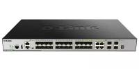 Коммутатор D-Link DGS-3630-28SC/A2ASI 4G 20SFP 4SFP+ управляемый