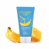 SCINIC, Пенка с экстрактом меда и банана - Honey banana cleansing foam