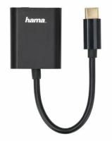 USB-Концентратор Hama USB 2.0 1порт. черный (00135748)
