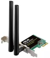 ASUS Беспроводной PCI-E адаптер ASUS PCE-AC51 802.11ac 433Mbps 2.4 или 5ГГц