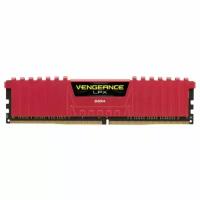 Модуль памяти DDR4 8GB Corsair CMK8GX4M1A2666C16R Vengeance Red 2666MHz CL16