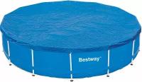 Тент для каркасного бассейна Bestway Pool Cover 457 см