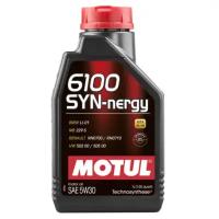 Моторное масло MOTUL 6100 SYN-NERGY 5W-30 Синтетическое 1 л