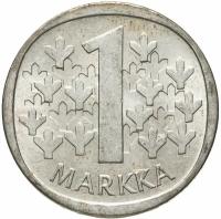 1 марка (markka) 1966 S