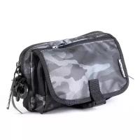 Y-SFML-02 Сумка рыболовная "Yaman" Street Fishing MultiLock S-Pouch, 13,5х22х8 см, цв. серый камуфляж