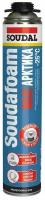 SOUDAL (Соудал) MAXI ARCTIC 65 Пена монтаж.(п/пистол) зимн 870мл (-25C) арт121625 низк.вторич.расшир (арт. 584258)