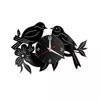 Часы из винила Redlaser "Птицы, птицы на ветке" VW-10724