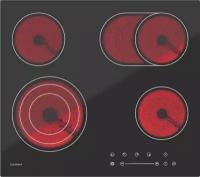 Электрическая варочная панель DARINA 4P E329 B черный (000053453)