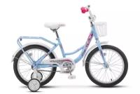 Велосипед 18 детский STELS Flyte Z011 (2018) Lady количество скоростей 1 рама сталь 12 голубой