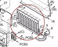 Panasonic PSWP2DA600BX Плата для KX-TDA600