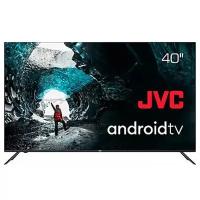 JVC 40" LT-40M695 черный {FullHD, 1920x1080, Bluetooth, DVB-C, DVB-T, DVB-T2, Слот CI/PCMCIA, Яркость 300 Кд/м?, 1200:1, 178*178}