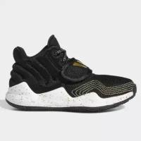 Кроссовки детские Adidas Deep Threat C CBLACK/FTWWHT/GOLDMT FX8644