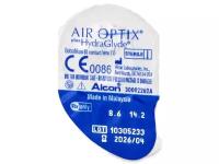 Air Optix Plus HydraGlyde, 1pk, R:=8,6 D:=+4.00