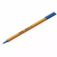 Ручка капиллярная Berlingo "Rapido" синяя, 0,4мм, трехгранная, 255116