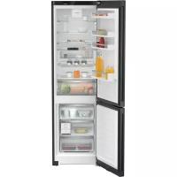 Liebherr Холодильники LIEBHERR Plus, EasyFresh, МК NoFrost, 3 контейнера МК, в. 201,5 см, ш. 60 см, класс ЭЭ A++, внутренние ручки, двери BlackSteel, дисплей на двери