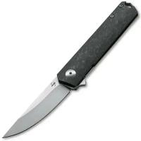 Boker Складной нож Plus Kwaiken Compact сталь D2, рукоять Ti/Marble CF (01BO231)