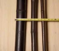 Бамбуковый ствол шоколадный D 40-50мм. Длина 2.9-3м