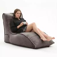 Кресло-шезлонг для отдыха дома aLounge - Avatar Sofa - Hot Chocolate (шенилл, шоколадный)